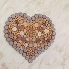 corazón de madera regalo personalizado