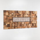 wooden artwork for walls