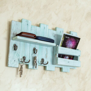 Wood key holder