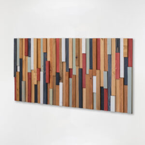 arte mural en madera
