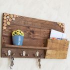 colgador de llaves de pared