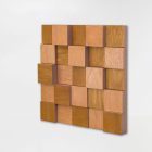 cuadro 3D de madera