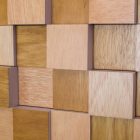 cuadro 3d madera panel difusor de sonido
