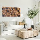 cuadro de madera reciclada para comedor