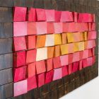 cuadro moderno de madera para pared
