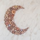 luna de madera