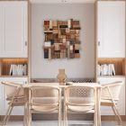 panel de madera para sala