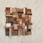 panel de madera reciclada para decoración