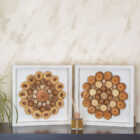 Rustic bathroom wall decor